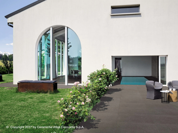 KONE FLOOR - Porcelain stoneware outdoor floor tiles with concrete effect by Atlas Concorde - view 3